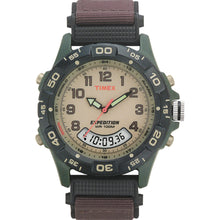Timex Expedition Resin Combo Classic Analog Green/Black/Brown | T45181