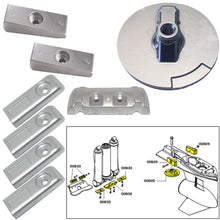Tecnoseal Anode Kit w/Hardware - Mercury Verado 6 - Zinc | 20816