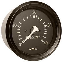 VDO Cockpit Marine 85mm (3-3/8") Diesel Tachometer - Black Dial/Bezel | 333-11797