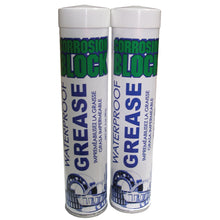 Corrosion Block High Performance Waterproof Grease - (2) 3oz Cartridges - Non-Hazmat, Non-Flammable & Non-Toxic | 25003