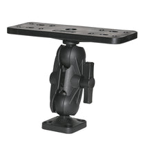 Scotty 163 1.5" Ball Mount w/Fishfinder & Universal Mounting Plate | 163