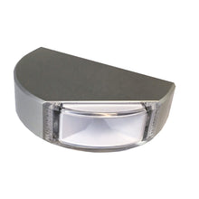 Lumitec Surface Mount Navigation Light - Classic Aluminum - Port Red | 101577