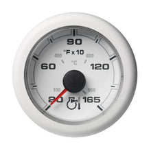 Veratron 52MM (2-1/16") OceanLink Pyrometer Gauge (1650° F/900° C) - White Dial & Bezel | A2C1349730001