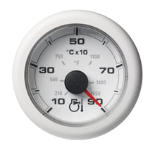 Veratron 52MM (2-1/16") OceanLink Pyrometer Gauge (900° C/1650° F) - White Dial & Bezel | A2C1349710001