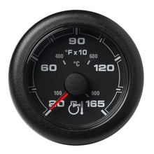 Veratron 52MM (2-1/16") OceanLink Pyrometer Gauge (1650° F/900° C) - Black Dial & Bezel | A2C1349700001