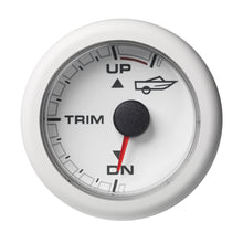 Veratron 52MM (2-1/16") OceanLink Engine Trim - Up/Down - White Dial & Bezel | A2C1065840001