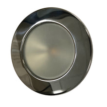 Lunasea Gen 3 Indoor/Outdoor Recessed 3.5” LED Light - 2700K 85 CRI Dimmable COB LED - Warm White/Polished SS Bezel | LLB-46WW-3A-SS
