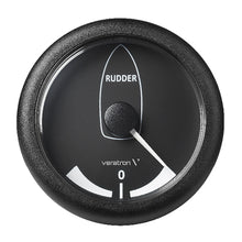 Veratron 3-3/8" (85MM) ViewLine Rudder Angle Indicator -45°/+45° - 8 to 32V - Black Dial & Bezel | A2C59512410