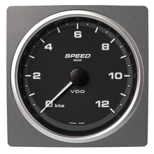 Veratron 4-3/8" (110mm) AcquaLink® Speed Over Ground 12 Knots - 12/24V - Black Dial & Bezel | A2C59501908
