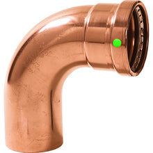 Viega ProPress 2-1/2" - 90° Copper Elbow - Street/Press Connection - Smart Connect Technology | 20638