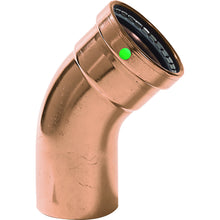 Viega ProPress - 2-1/2" - 45° Copper Elbow - Street/Press Connection - Smart Connect Technology | 20668