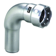 Viega MegaPress 1-1/2" 90° Stainless Steel 304 Elbow Street - Press Connection - Smart Connect Technology | 95045