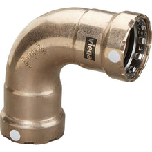 Viega MegaPress 3/4" 90° Copper Nickel Elbow - Double Press Connection - Smart Connect Technology | 88005