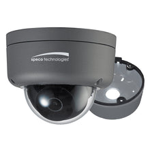 Speco 2MP Ultra Intensifier® HD-TVI Dome Camera 3.6mm Lens - Dark Grey Housing w/Included Junction Box | HID8