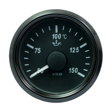 VDO SingleViu 52mm (2-1/16") Oil Temp. Gauge - 150° C - 322-18 Ohm | A2C3833380030
