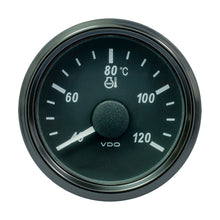 VDO SingleViu 52mm (2-1/16") Water Temp. Gauge - Euro - 120° C - 291-22 ohm | A2C3833330030