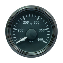 VDO SingleViu 52mm (2-1/16") Cylinder Temp. Gauge - 400°F - 471-14 Ohm | A2C3833530030