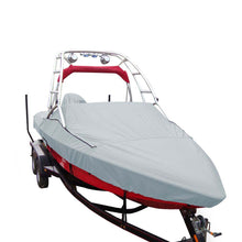 Carver Sun-DURA® Specialty Boat Cover f/19.5 Sterndrive V-Hull Runabouts w/Tower - Grey | 97119S-11