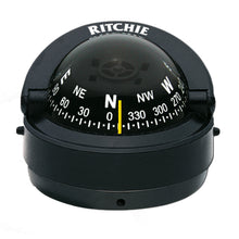 Ritchie S-53 Explorer Compass - Surface Mount - Black | S-53