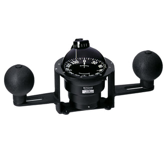 Ritchie YB-500 Globemaster Compass - Yoke Mounted - Black - 5 Degree card - 12V | YB-500