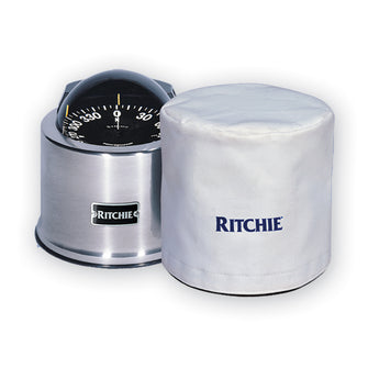 Ritchie GM-5-C 5" GlobeMaster Binnacle Mount Compass Cover - White | GM-5-C