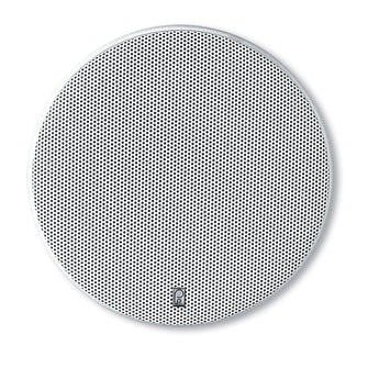 Poly-Planar 8" Platinum Round Marine Speaker - (Pair) White | MA6800