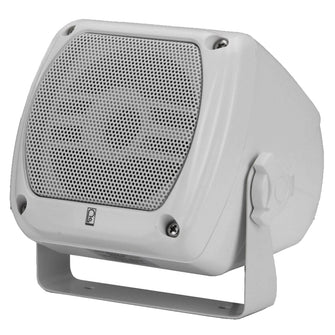 Poly-Planar MA-840 80 Watt Subcompact Box Speaker - White | MA840W