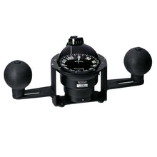 Ritchie YB-600 Globemaster Steel Boat Compass w/5deg Card - 12V - Yoke Mounted - Black | YB-600