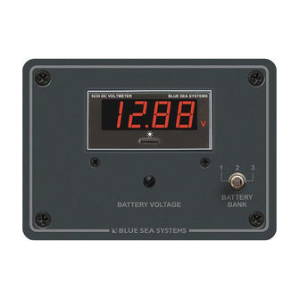 Blue Sea 8051 DC Digital Voltmeter Panel | 8051