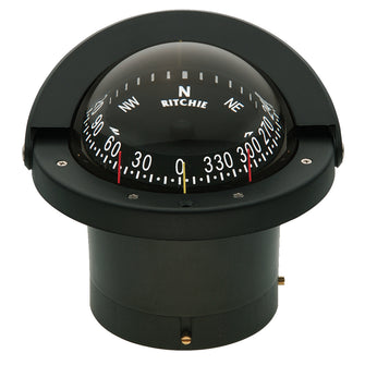 Ritchie FN-203 Navigator Compass - Flush Mount - Black | FN-203