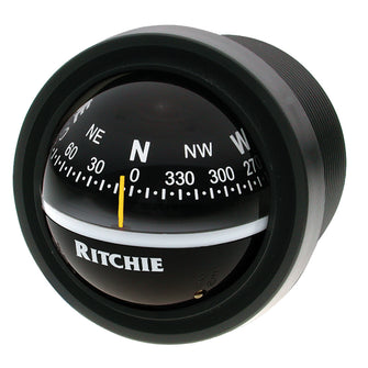 Ritchie V-57.2 Explorer Compass - Dash Mount - Black | V-57.2