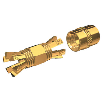 Shakespeare PL-258-CP-G Gold Splice Connector For RG-8X or RG-58/AU Coax. | PL-258-CP-G