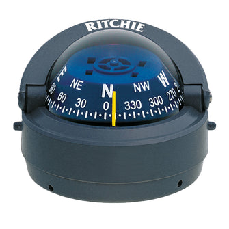 Ritchie S-53G Explorer Compass - Surface Mount - Gray | S-53G