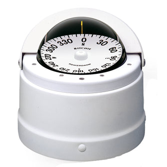 Ritchie DNW-200 Navigator Compass - Binnacle Mount - White | DNW-200