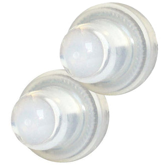 Blue Sea 4135 Push Button Reset Only Circuit Breaker Boot - Clear- 2-Pack | 4135