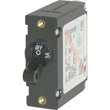 Blue Sea 7200 AC / DC Single Pole Magnetic World Circuit Breaker - 5 Amp | 7200