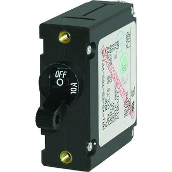 Blue Sea 7204 AC / DC Single Pole Magnetic World Circuit Breaker - 10 Amp | 7204