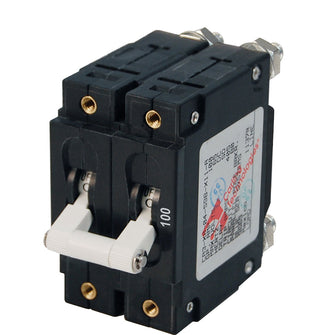 Blue Sea 7258 C-Series Double Pole Circuit Breaker - 100A | 7258