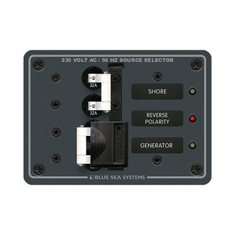 Blue Sea 8161 AC Toggle Source Selector (230V) - 2 Source | 8161