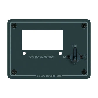 Blue Sea 8410 120/240 AC Digital Meter Panel | 8410