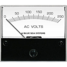 Blue Sea 9354 AC Analog Voltmeter 0-250 Volts AC | 9354