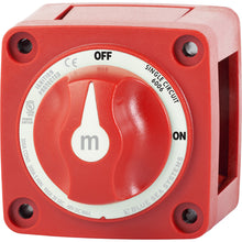 Blue Sea 6006 m-Series (Mini) Battery Switch Single Circuit ON/OFF Red | 6006