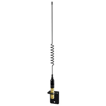 Shakespeare VHF 15in 5216 SS Black Whip Antenna - Bracket Included | 5216