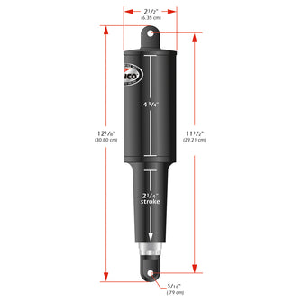 Lenco 101 Standard Actuator - 12V - 2-1/4" Stroke | 15054-001