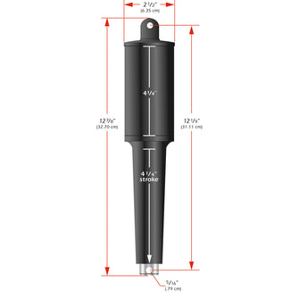 Lenco 102XD Extreme Duty Actuator - 12V - 4-1/4" Stroke | 15060-001