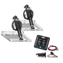 Lenco 9" x 9" Standard Performance Trim Tab Kit w/LED Indicator Switch Kit 12V | RT9X9I