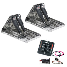 Lenco 19" x 14" Extreme Duty Performance Trim Tab Kit w/LED Indicator Switch Kit 12V | RT19X14XDI