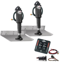 Lenco 9" x 24" Standard Trim Tab Kit w/LED Indicator Switch Kit 12V | TT9X24I