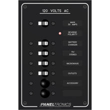 Paneltronics Standard AC 6 Position Breaker Panel & Main | 9982305B