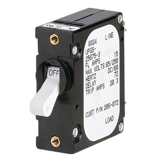 Paneltronics 'A' Frame Magnetic Circuit Breaker - 5 Amps - Single Pole | 206-070S